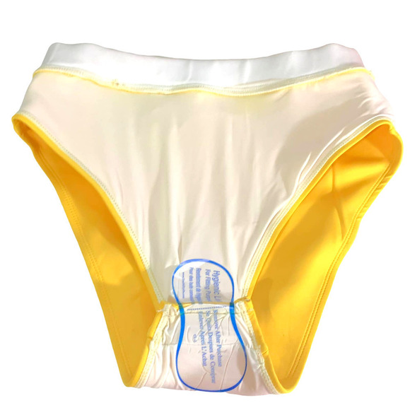 Re/Done x Solid & Striped NEW Sample Piece Montauk Zip Bikini Bottom, 25" Waist - Picture 6 of 15